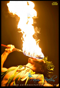 male hawaiian fire dancers